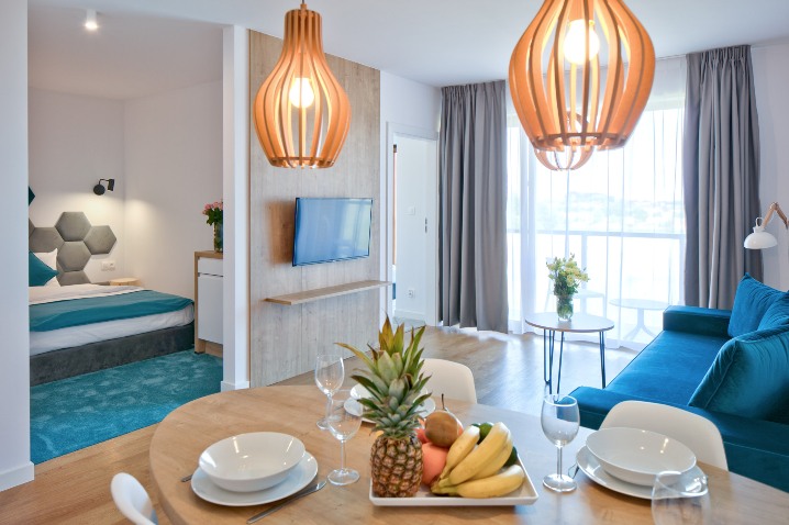 Blu Apartments - Gute Preise und Ausstattung im Hotel in Sarbinowo