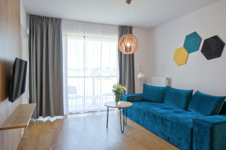 Blu Apartments - Gute Preise und Ausstattung im Hotel in Sarbinowo