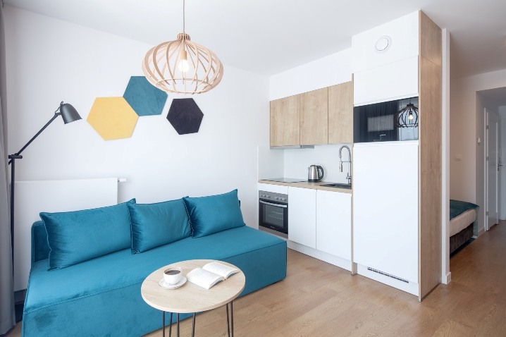 Blu Apartments - Gute Preise und Ausstattung im Hotel in Sarbinowo