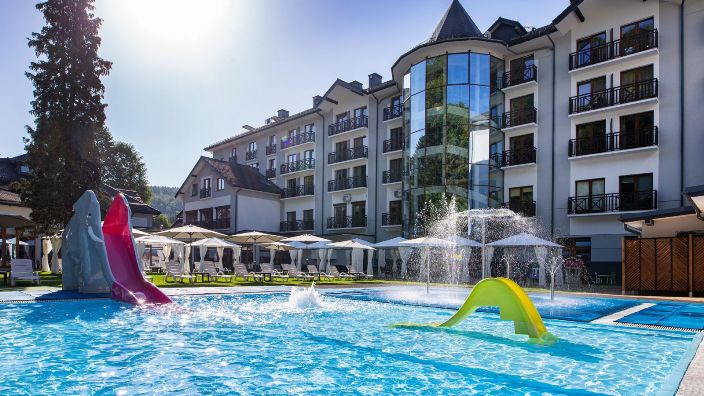 Verde Montana - Das Hotel bietet Wellness, Spa, Pool, Sauna, Massage und Kinderclub