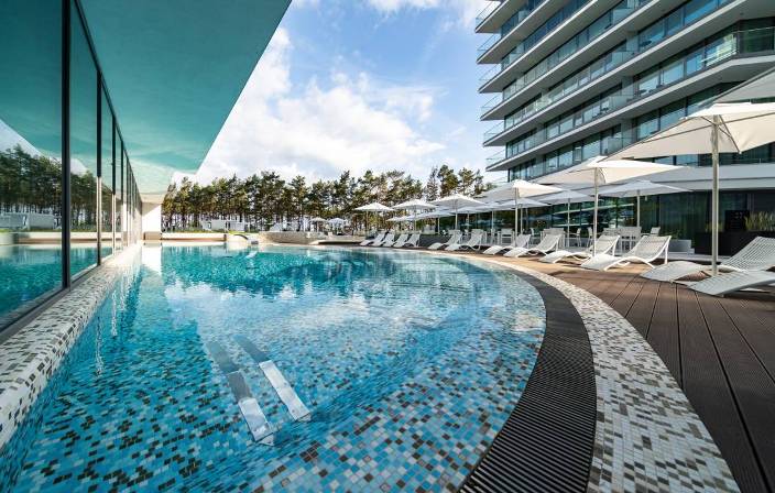 Wave Resort & Spa - Neues Hotel in Misdroy direkt am Strand