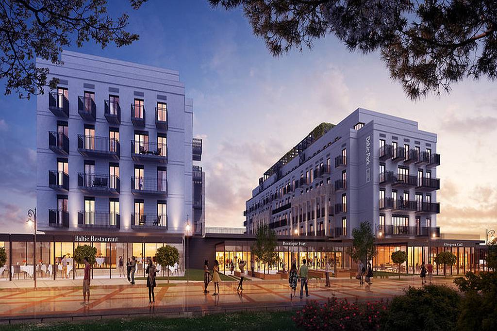 Baltic Park Fort - Swinemündes Hotel mit schönen Appartements in Strandnähe