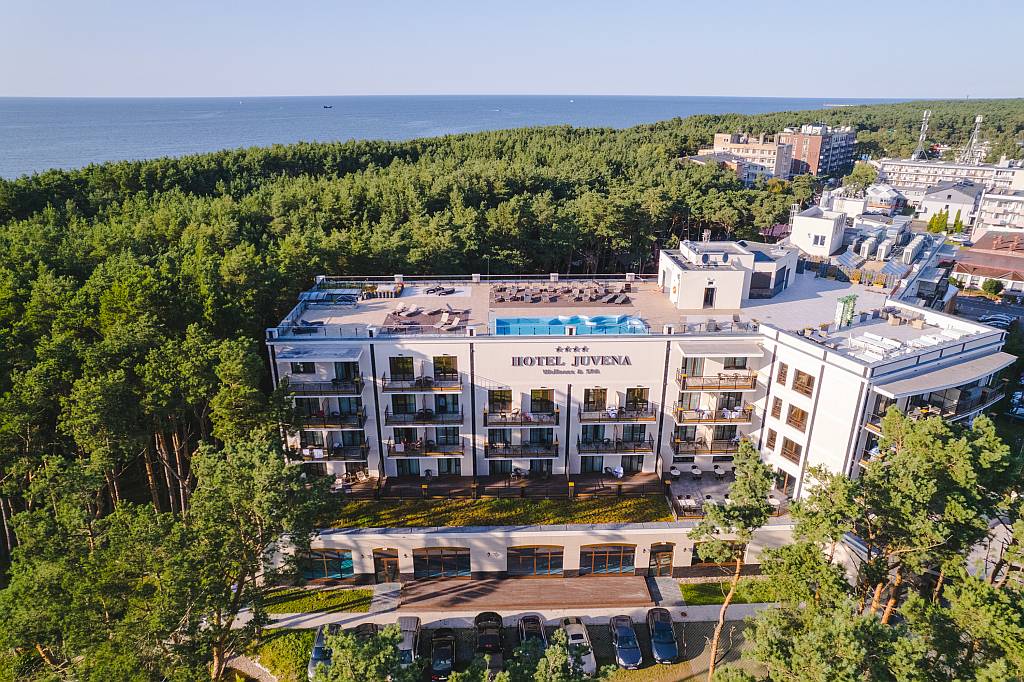 Juvena - Hotel in Heidebrink (Miedzywodzie) zwischen der Ostsee und dem Camminer Bodden