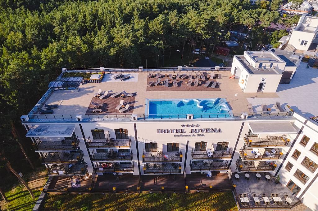 Juvena - Hotel in Heidebrink (Miedzywodzie) zwischen der Ostsee und dem Camminer Bodden